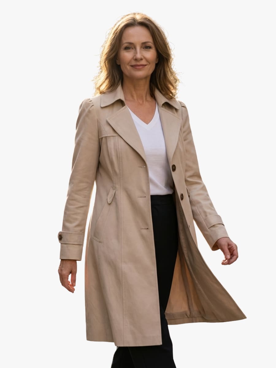Valeria Longline Trench Coat