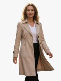 Valeria Longline Trench Coat