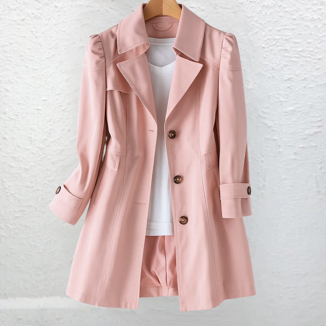 Valeria Longline Trench Coat