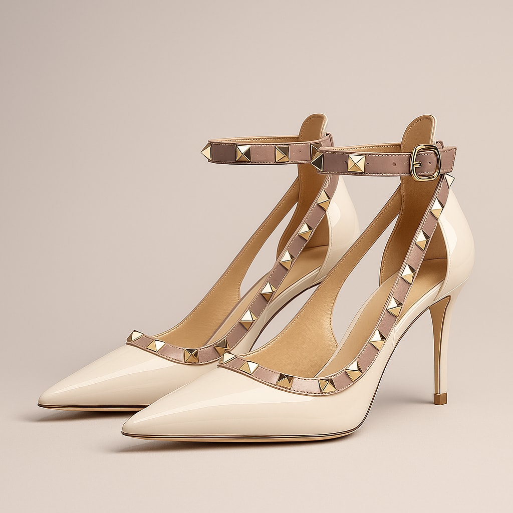 Wynona Studded Pointed Toe Pumps_5