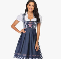Winnie Oktoberfest Off-Shoulder A-Line Dirndl Dress