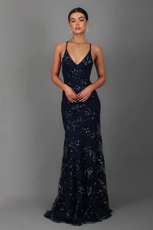 Annabella Sequin Evening Maxi Dress_1