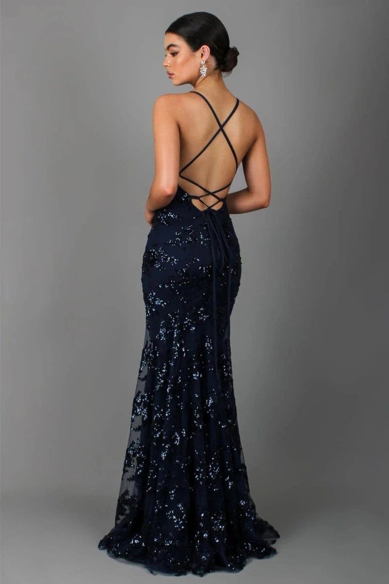 Annabella Sequin Evening Maxi Dress_2