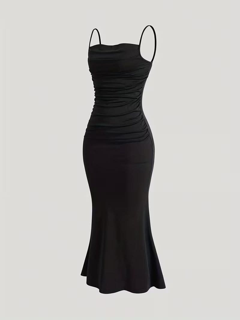 Joanna Ruched Evening Maxi Dress_6