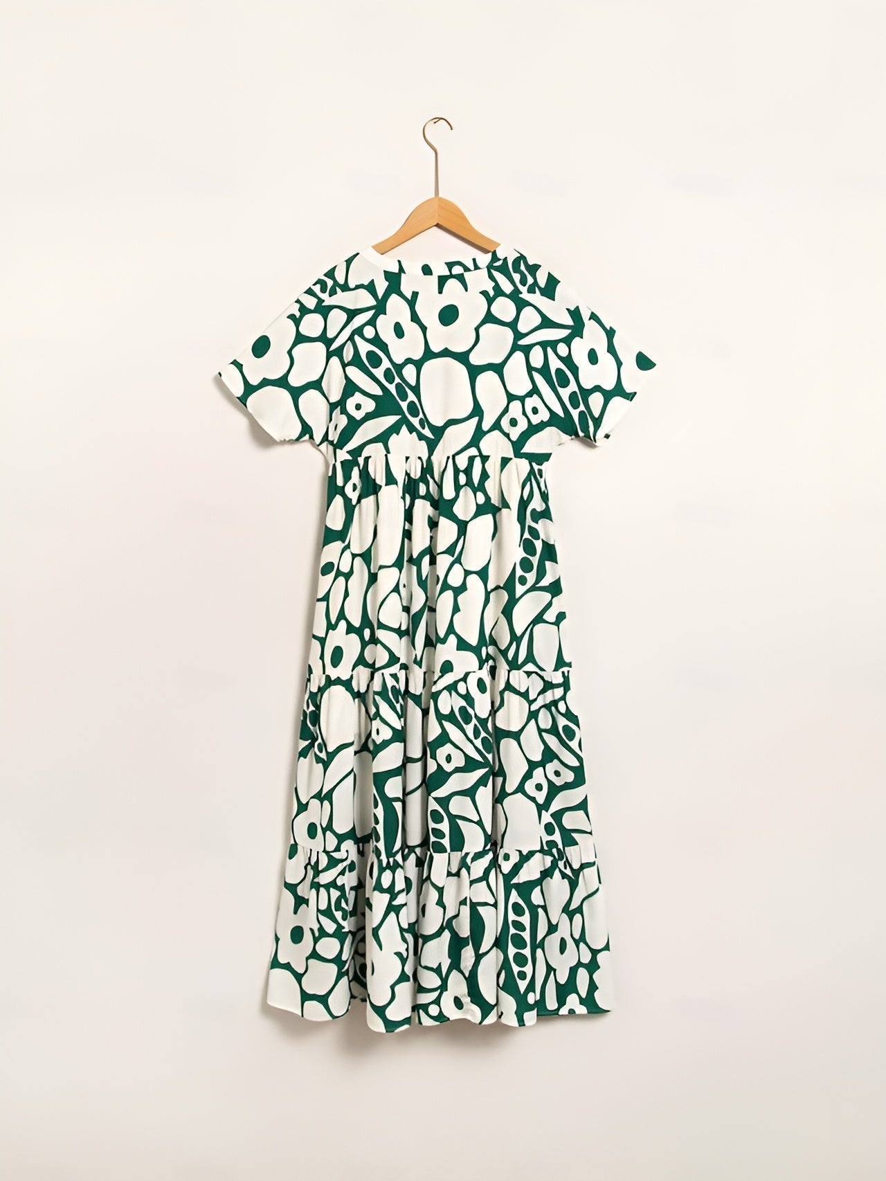 Luna Lightweight Fluid Midi Summer Dress