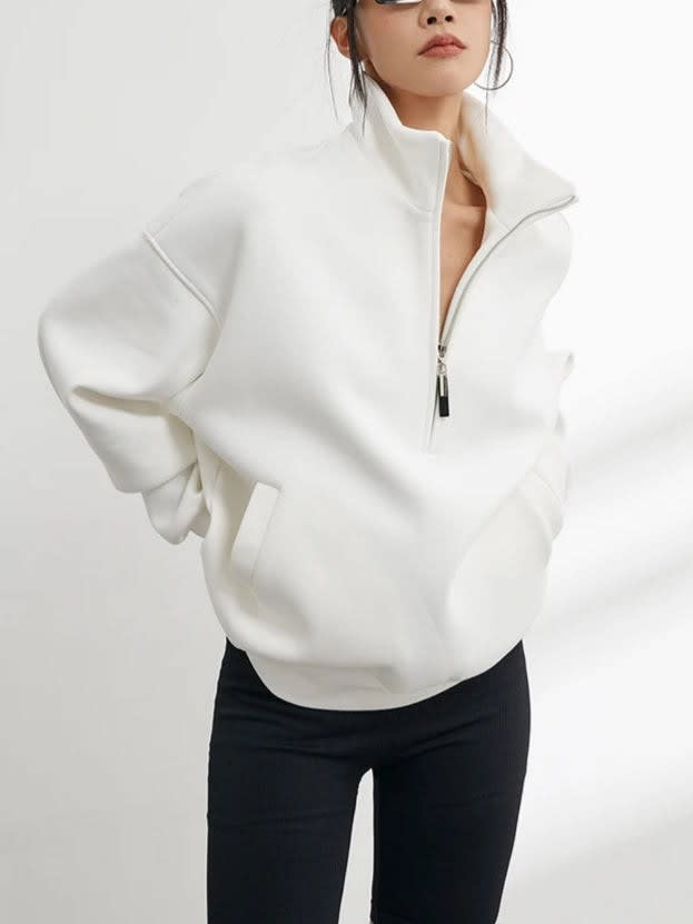 Yuna Oversized Half Zip Pullover_3