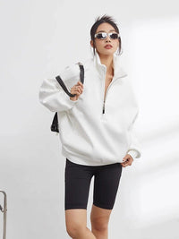 Yuna Oversized Half Zip Pullover