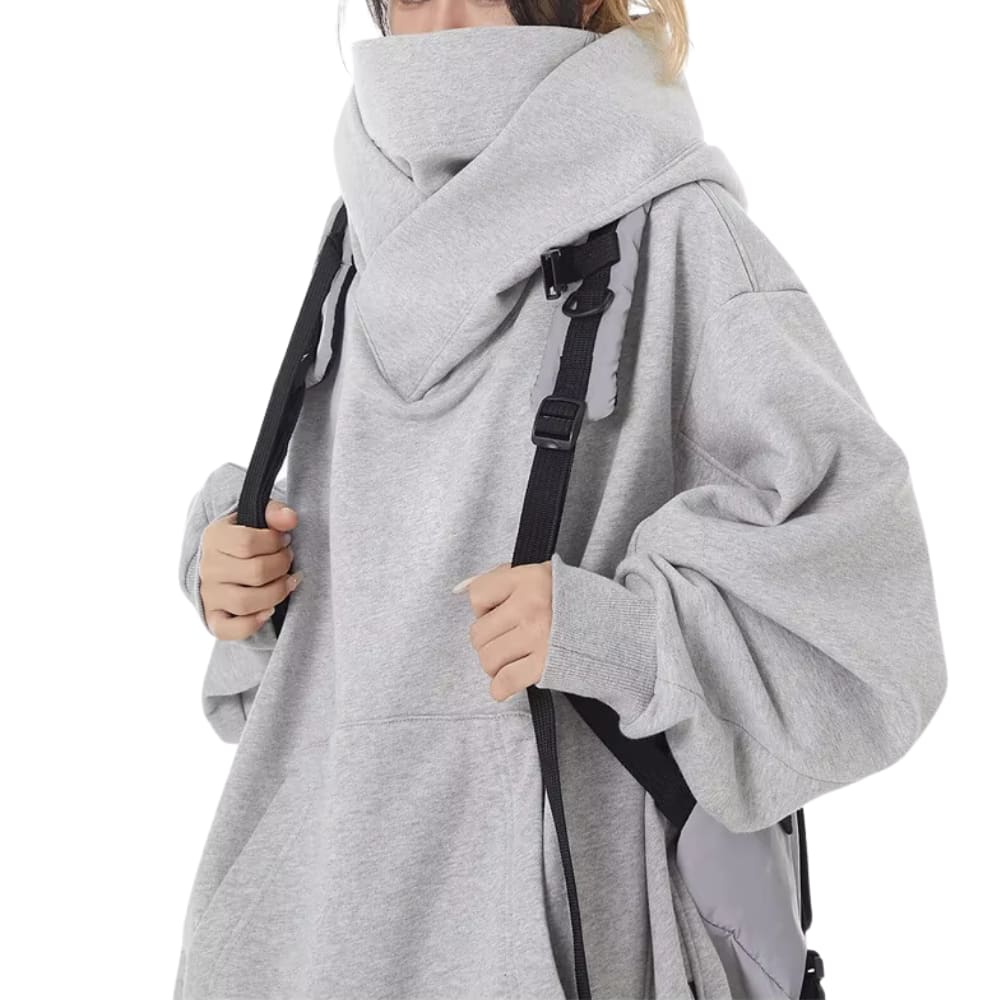 Elara Oversized Fleece Hoodie