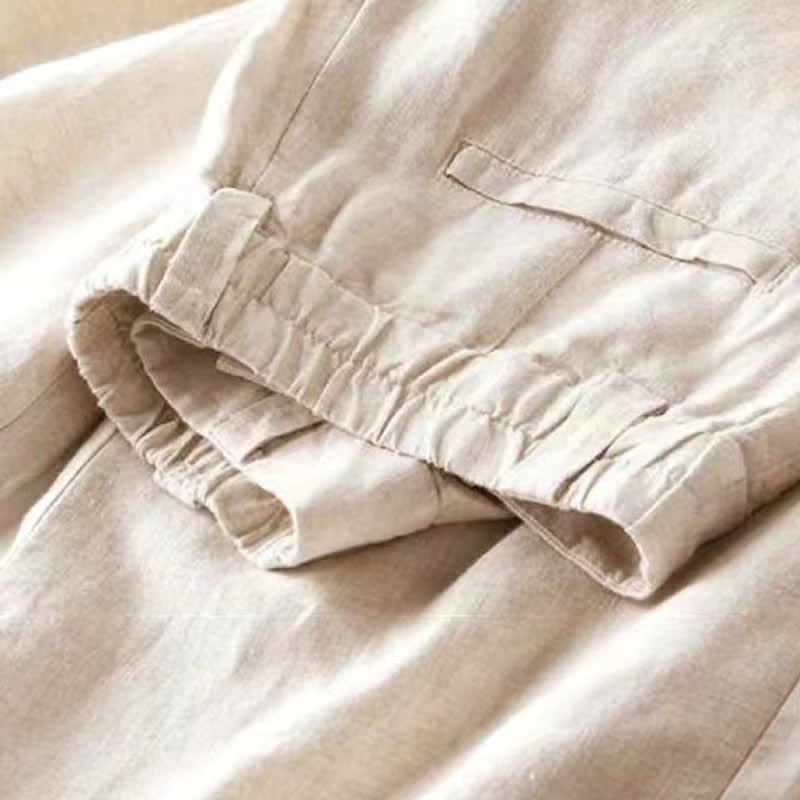 Elin Linen Wide Leg Pants