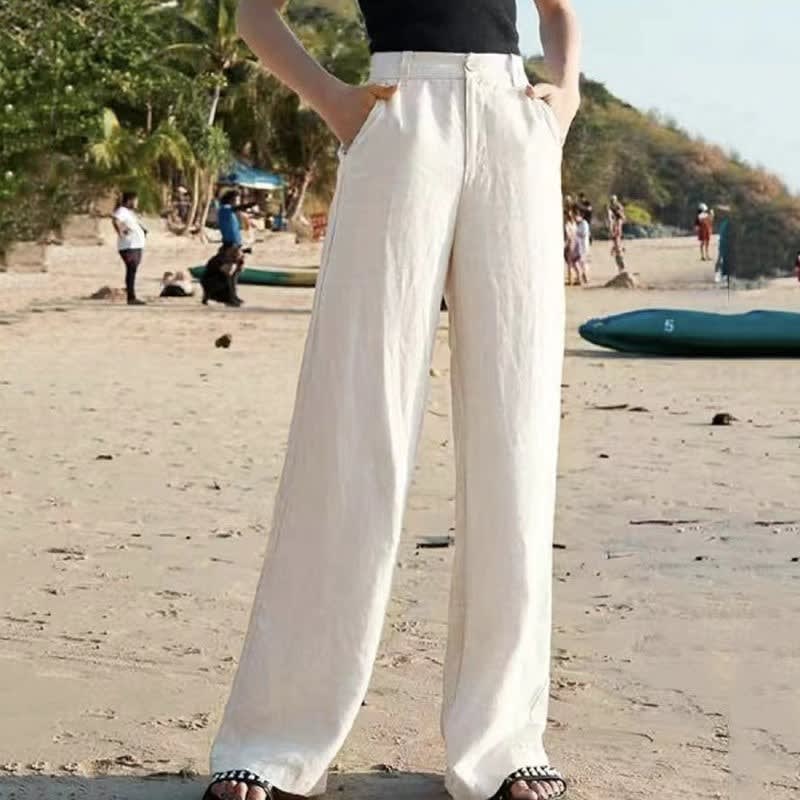 Elin Linen Wide Leg Pants_7