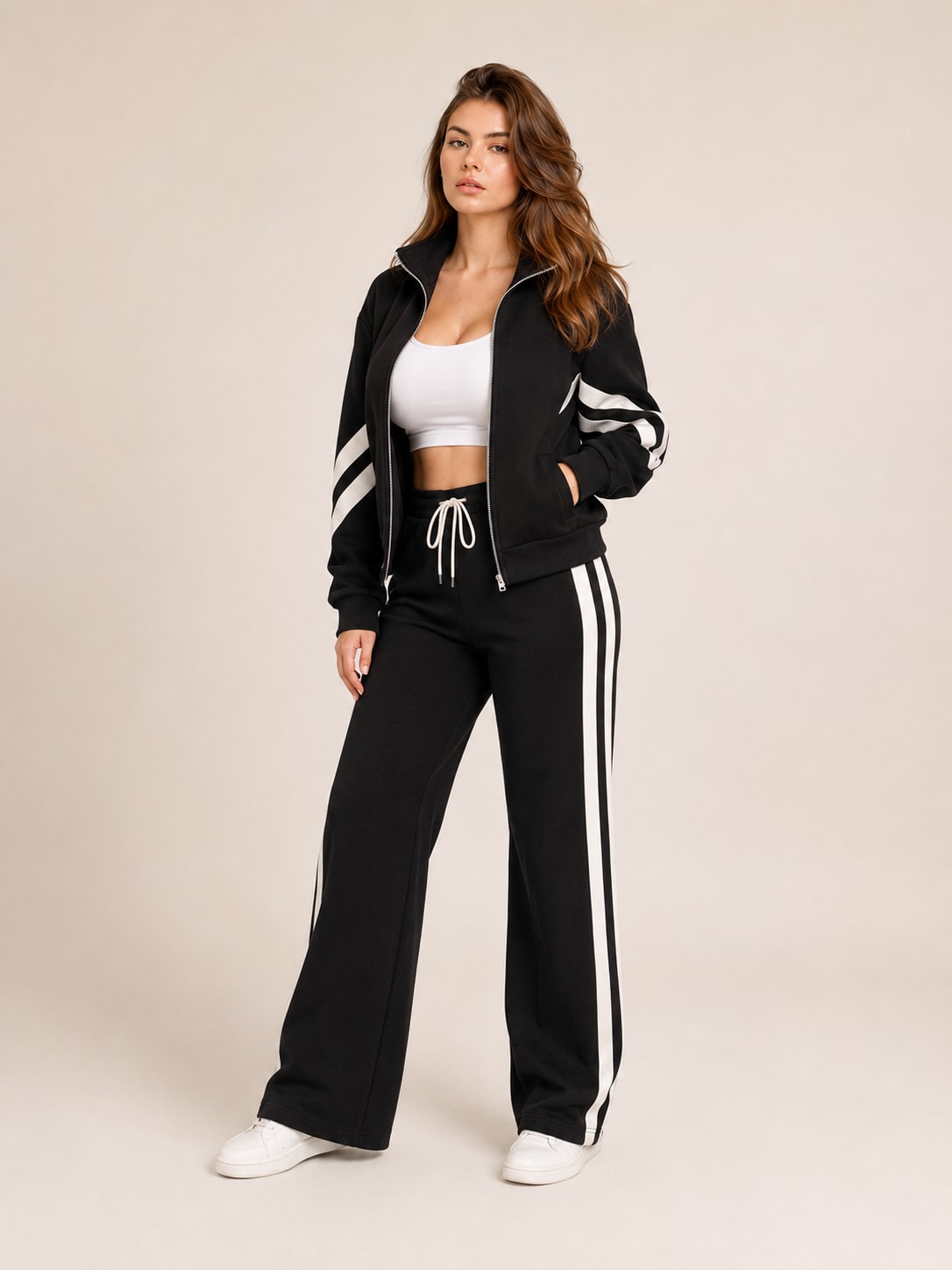 Yasmin Wide Leg Two Piece Tracksuit Set_1