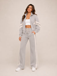 Yasmin Wide Leg Two Piece Tracksuit Set