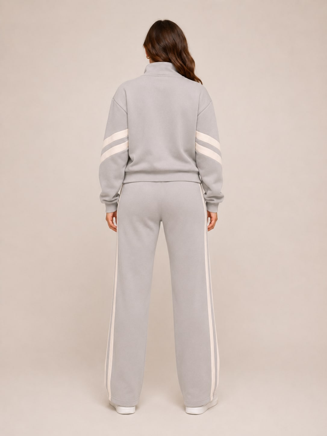 Yasmin Wide Leg Two Piece Tracksuit Set