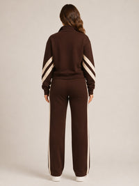 Yasmin Wide Leg Two Piece Tracksuit Set
