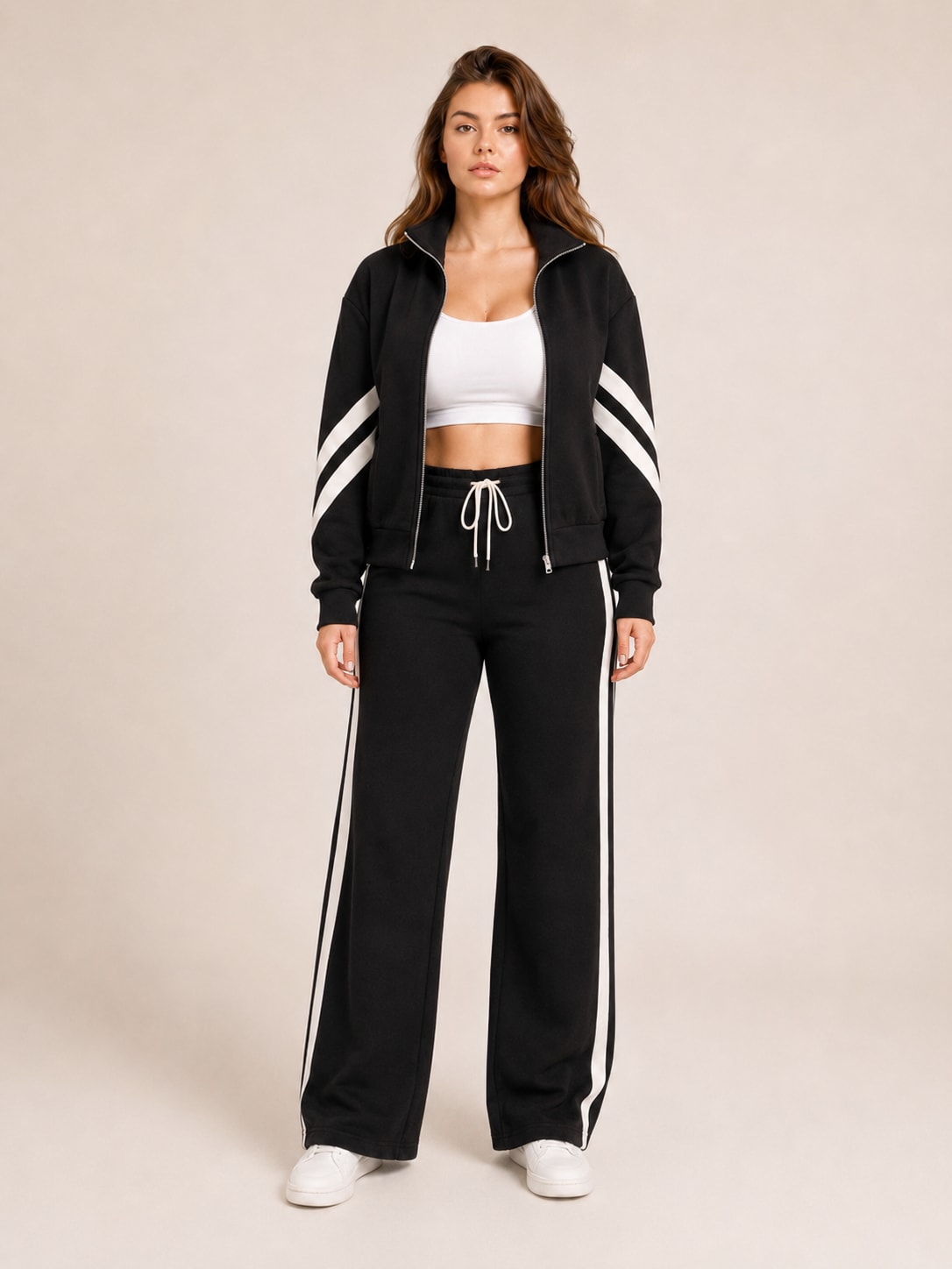 Yasmin Wide Leg Two Piece Tracksuit Set_2