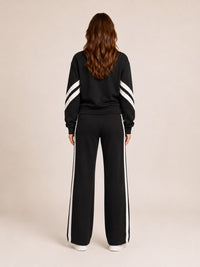 Yasmin Wide Leg Two Piece Tracksuit Set