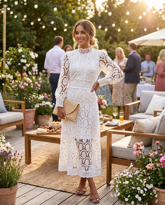 Manon Lace Wedding Guest Maxi Dress_1