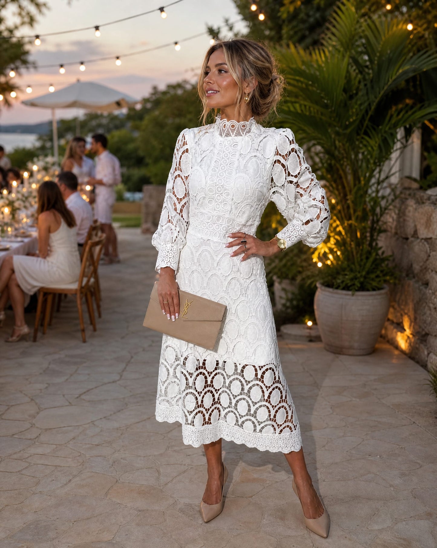 Manon Lace Wedding Guest Maxi Dress_3