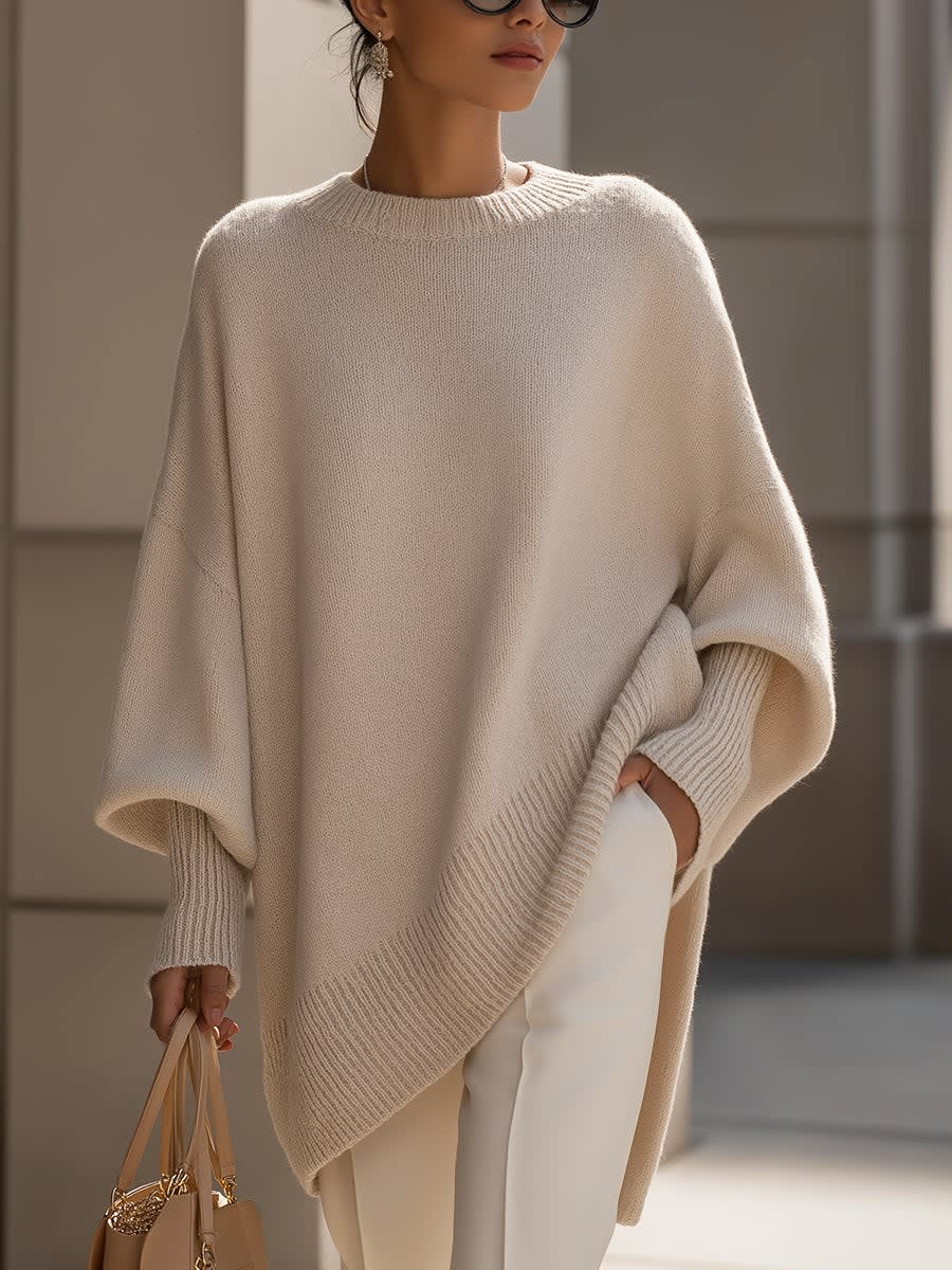 Maddison Oversized Knit Sweater_1
