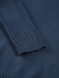 Ila Ribbed Turtleneck Knit Sweater