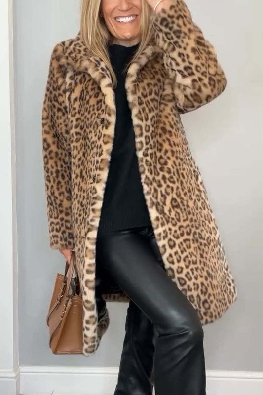 Sinead Leopard Print Faux Fur Coat_1