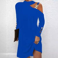 Janine Cold Shoulder Party Mini Dress