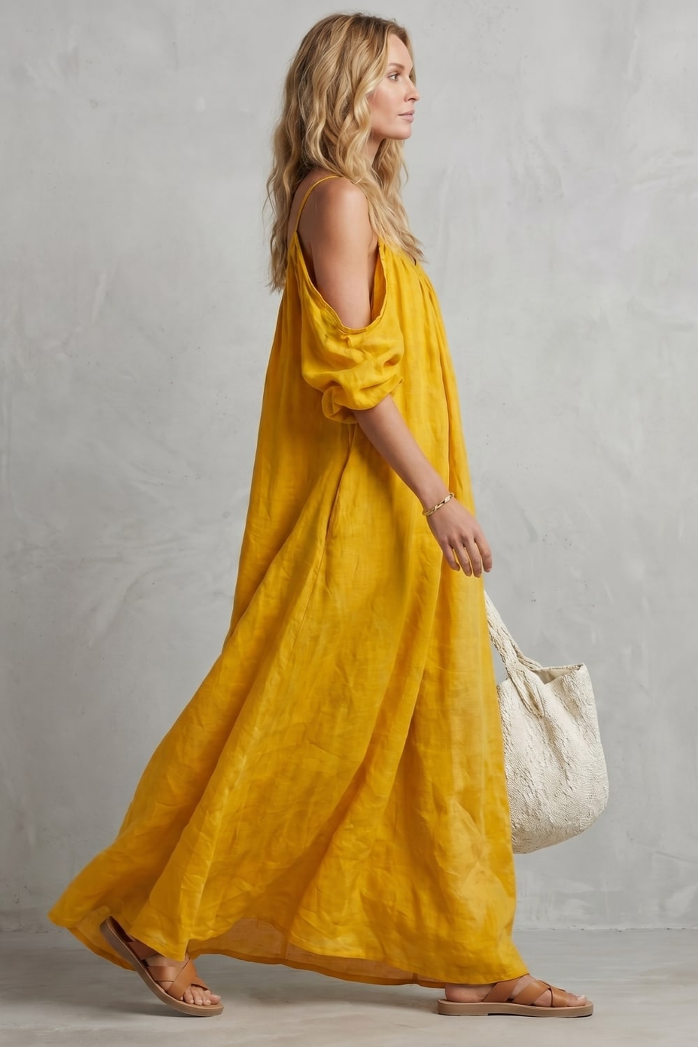 Jenny Boho Cold Shoulder Maxi Dress_3