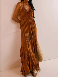 Amalia Tiered Ruffle Maxi Dress