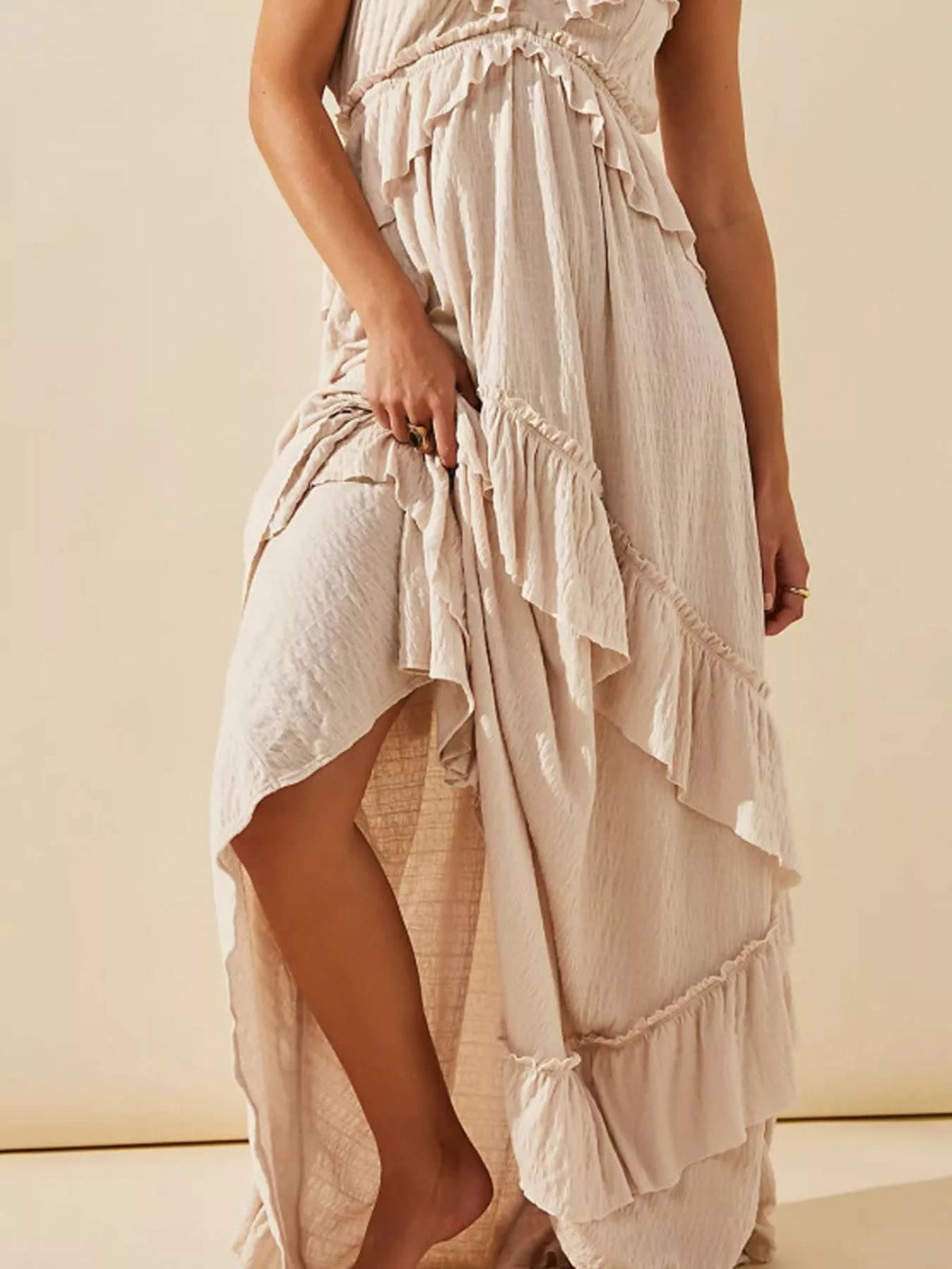 Amalia Tiered Ruffle Maxi Dress