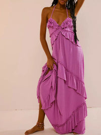Amalia Tiered Ruffle Maxi Dress