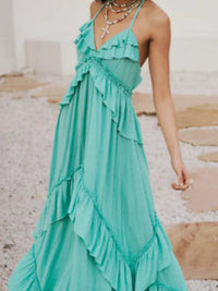 Amalia Tiered Ruffle Maxi Dress