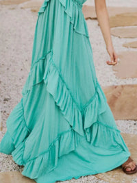 Amalia Tiered Ruffle Maxi Dress
