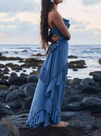 Amalia Tiered Ruffle Maxi Dress