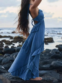 Amalia Tiered Ruffle Maxi Dress