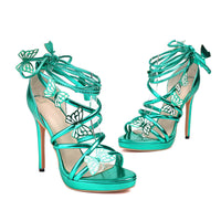 Jemima Ashford Butterfly Platform Heels