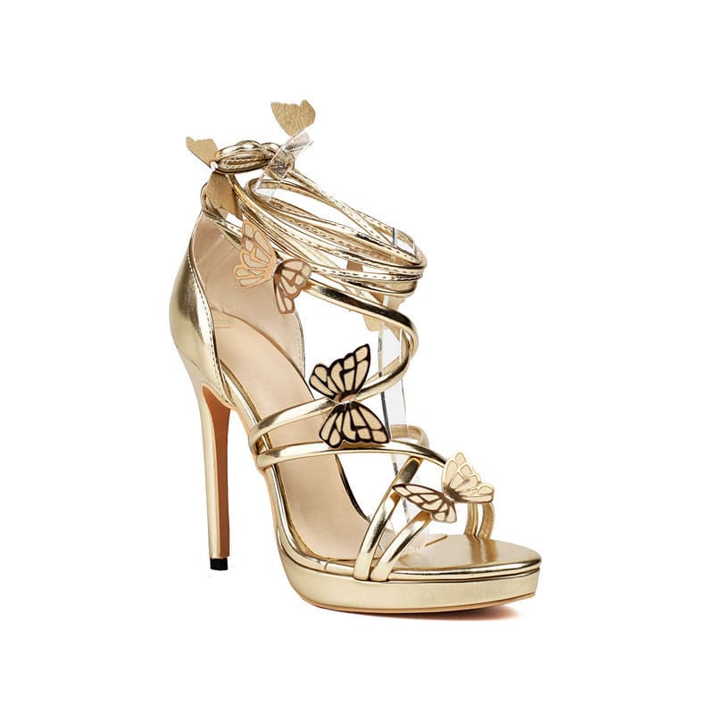 Jemima Ashford Butterfly Platform Heels