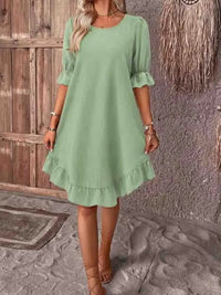 Maisy Ruffle Hem Summer Dress