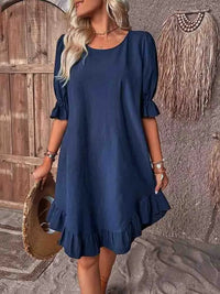 Maisy Ruffle Hem Summer Dress