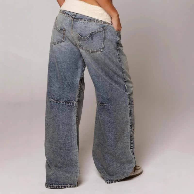 Ameline Baggy Wide Leg Jeans