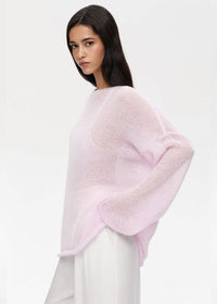 Xiana Sheer Open Knit Sweater