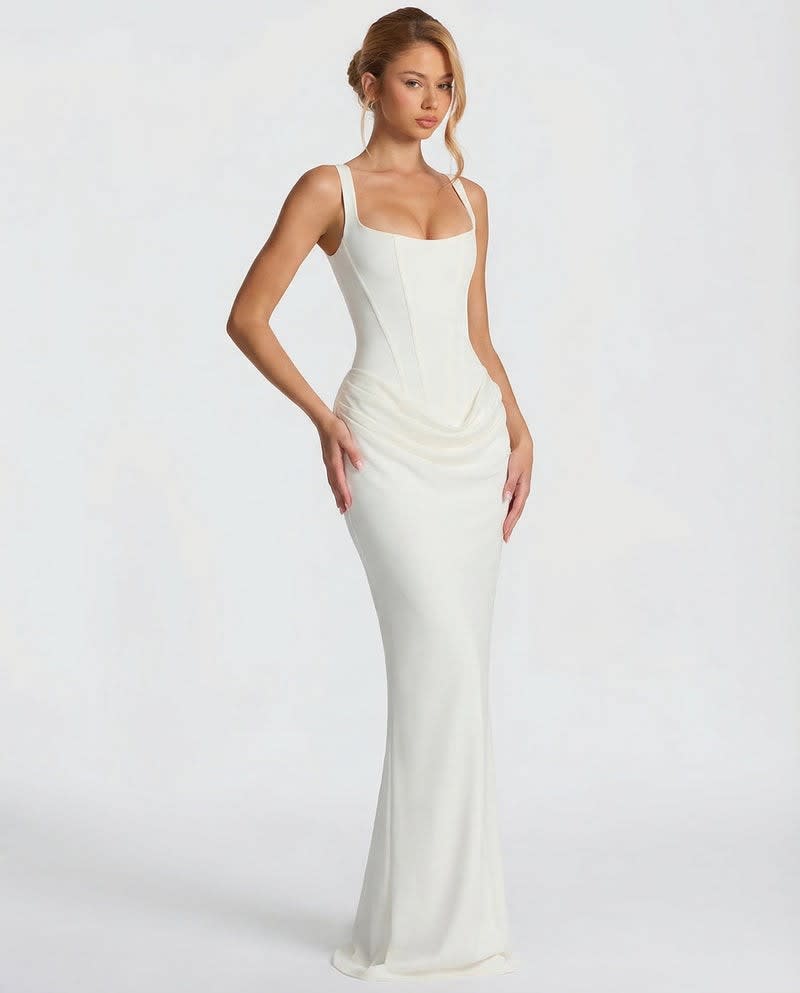 Gillian Satin Corset Maxi Dress_12