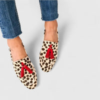 Margo Leopard Tassel Orthopedic Loafers