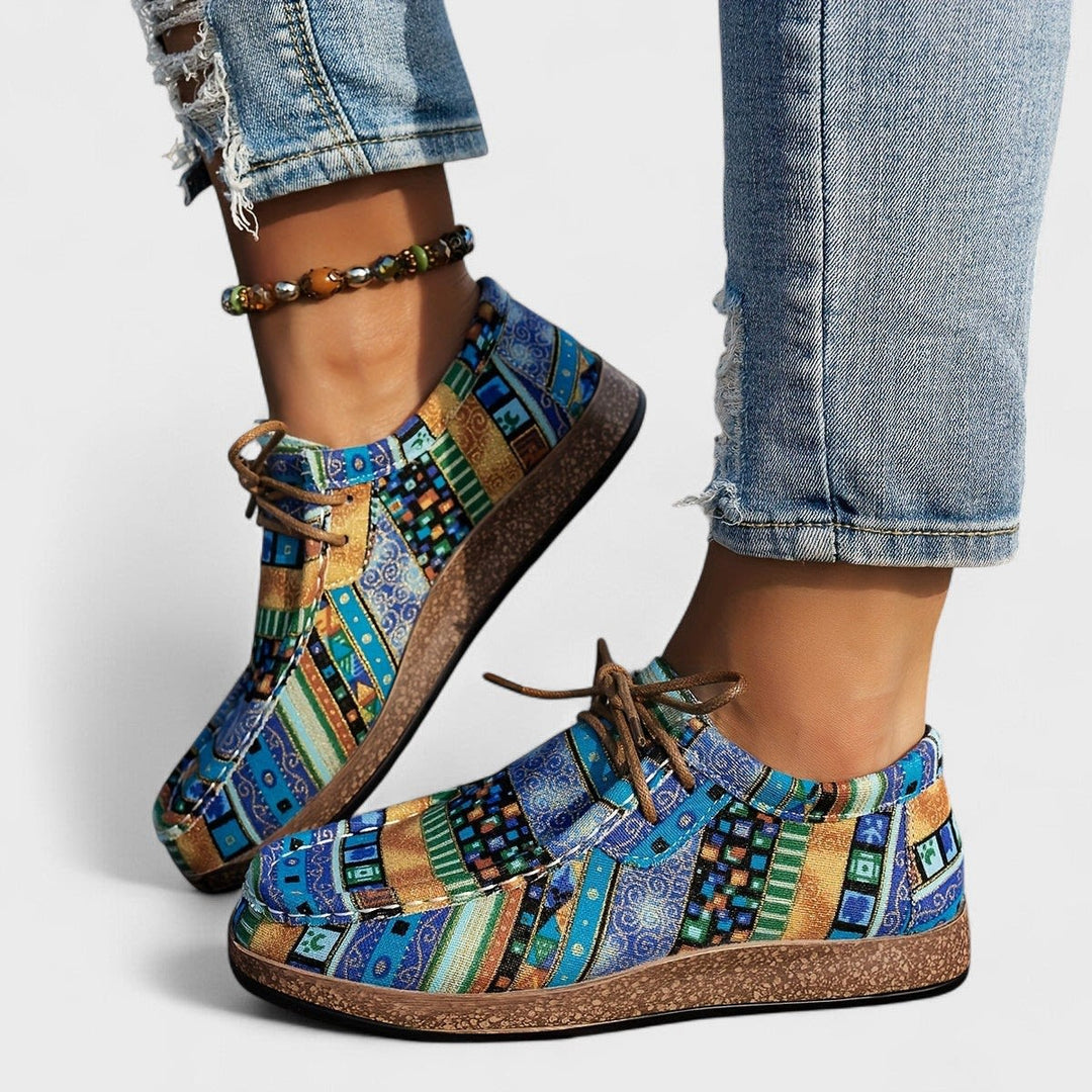 Romy Lightweight Printed Orthopedic Shoes