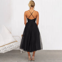 Heather Tulle Bustier Midi Dress