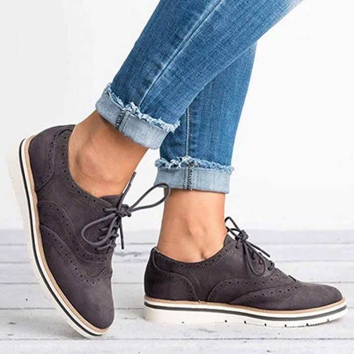 Lilah Platform Brogue Sneakers