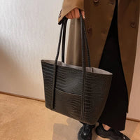 Ophira Croc Embossed Tote Bag