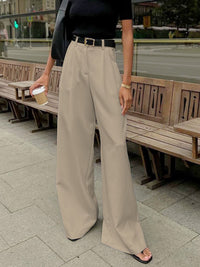 Keeva High Waisted Wide Leg Trousers
