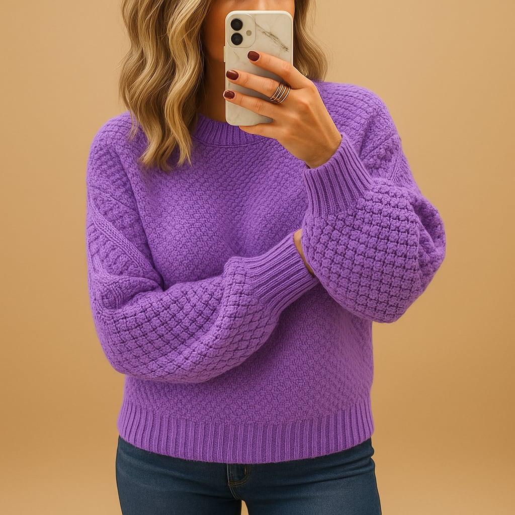 Nerida Textured Knit Pullover Sweater_6