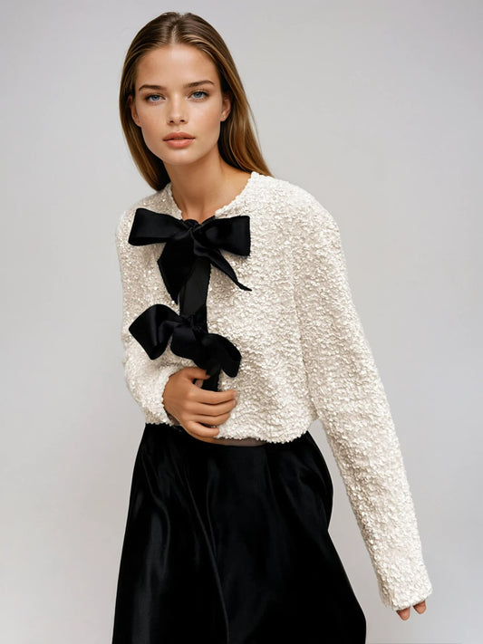 Adira Cropped Sequin Jacket_1