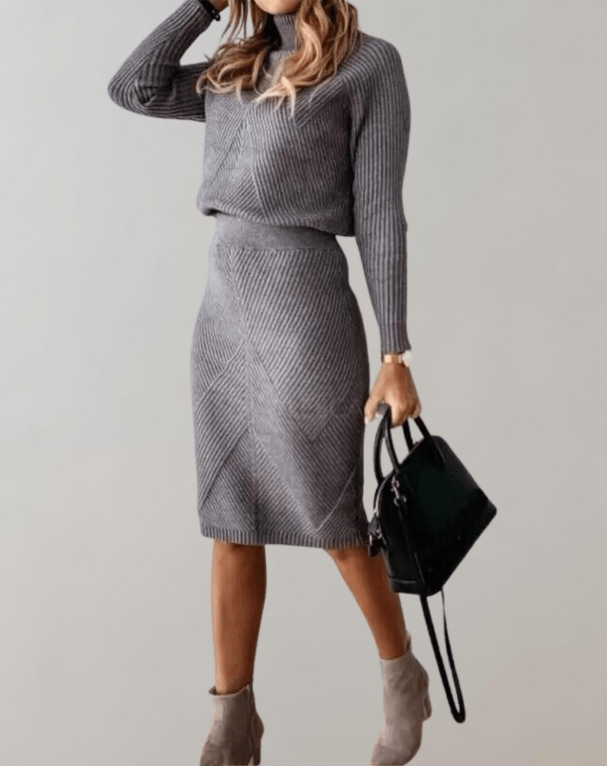 Brisa Ribbed Knit Two Piece Set